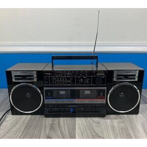 Fully Working Fisher HiFi Boombox Stereo Model PH-W702 READ